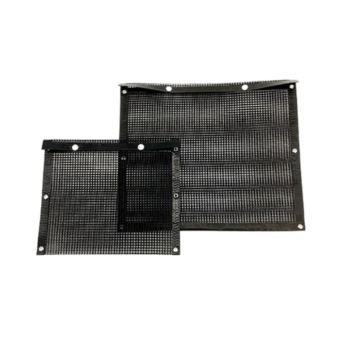 Grillmesh bag: rustfritt stål for suksess for småretter